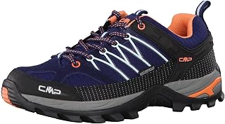 CMP Rigel Low Wmn Trekking Shoe Wp, Women's Hiking Shoes, Black-Glacier, EU 36 - UK 3