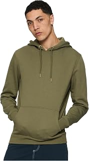 Urban Classics Men's Basic Hooded Sweatshirt Black Regular/Regular Fit