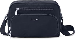 Modern All Time Crossbody - Lightweight 10.2x7.4 RFID Purse w/Built-In Wallet, Adjustable Strap, Everyday Organization