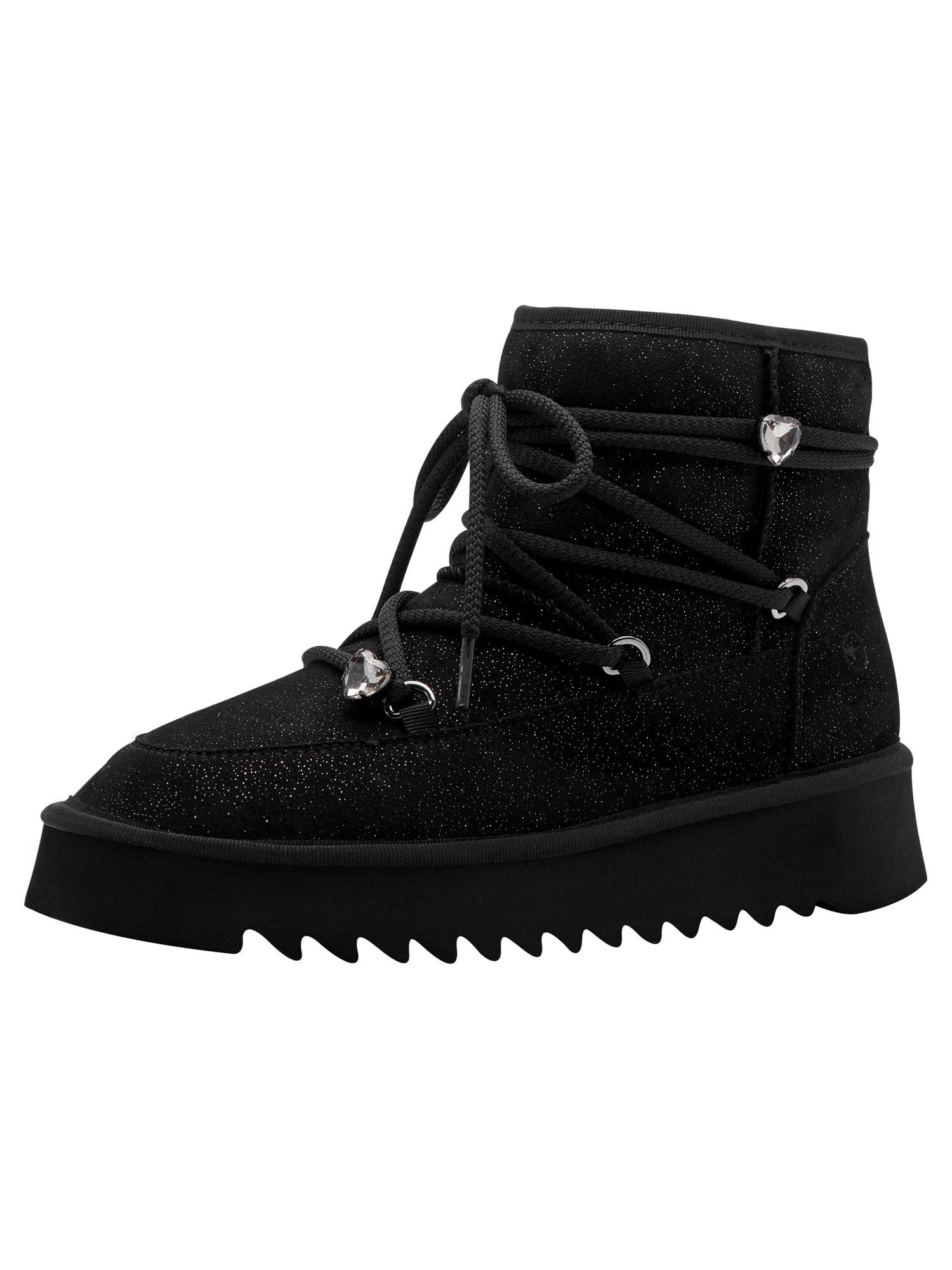 Tamaris Stiefelette Materialmix Textil/Synthetik