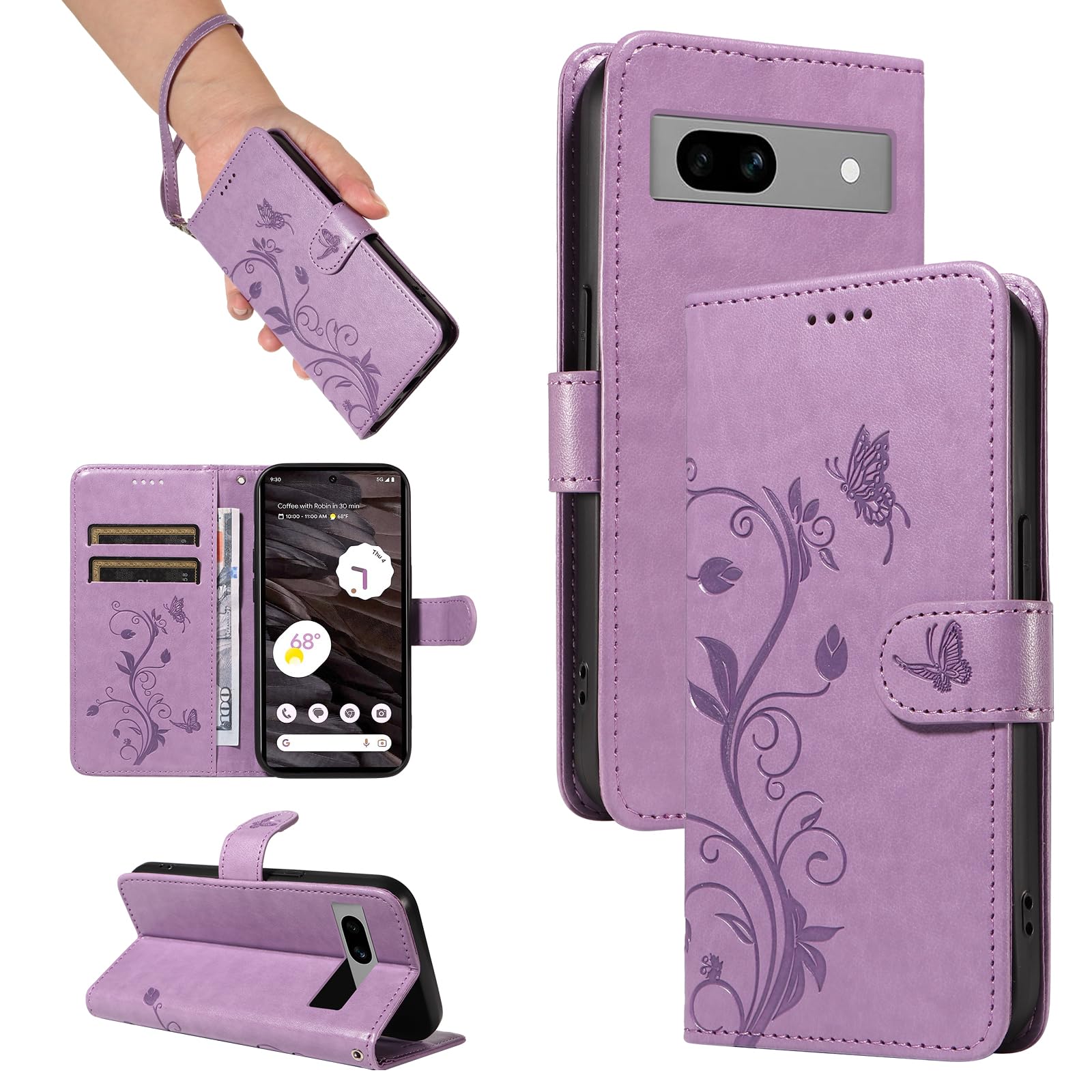 Cover for Google Pixel 7A 5G Case, Purple