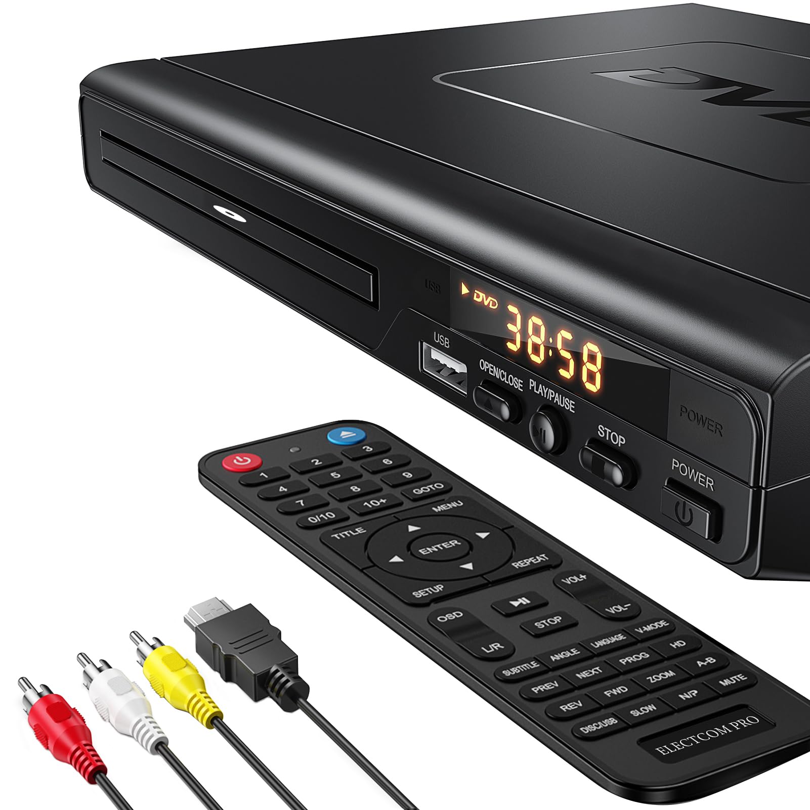DVD Players for TV with HDMI, DVD Players that Play All Regions, Simple DVD Play