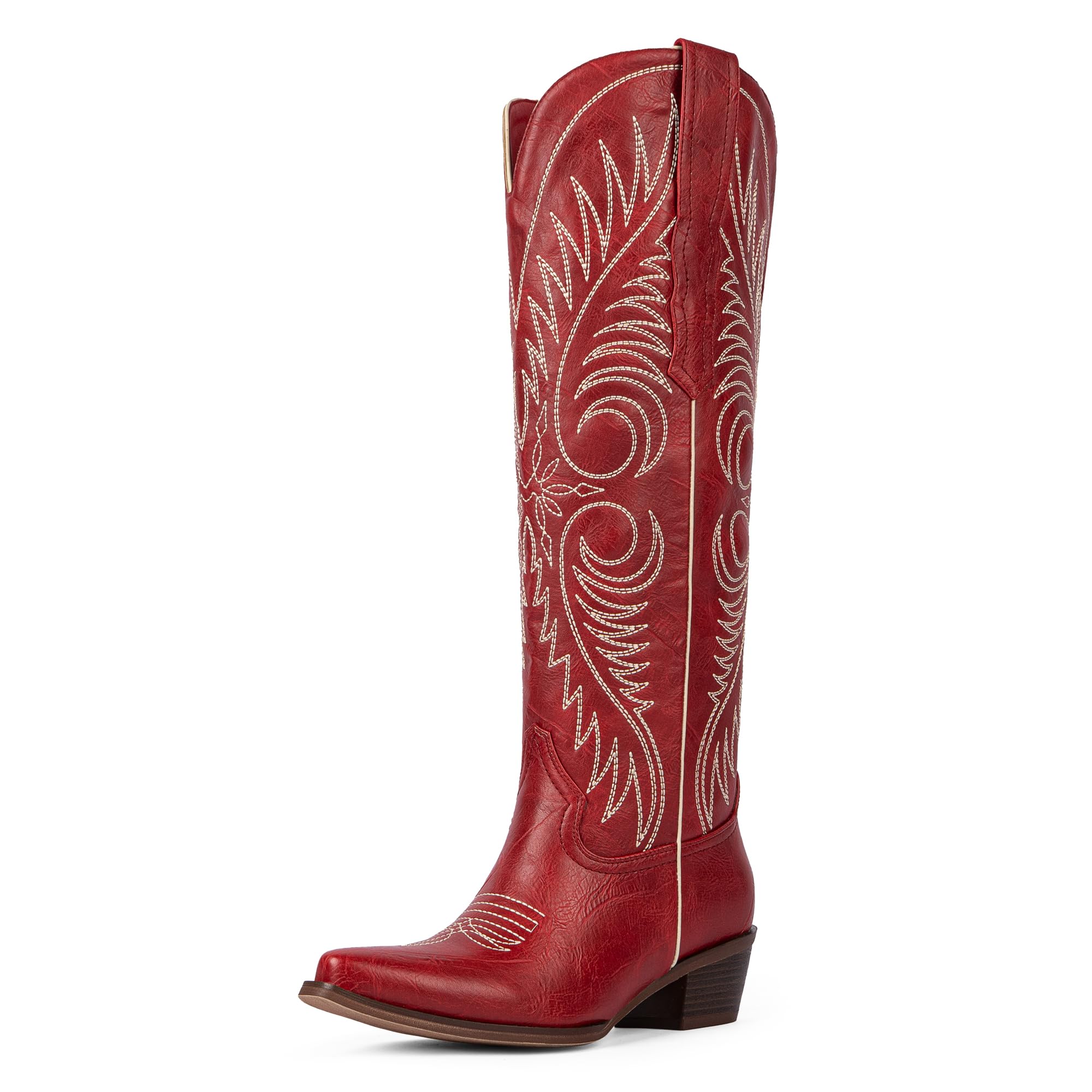 Cowboy Boots for Women Knee High Cowgirl Boots Embroidered Western Boots
