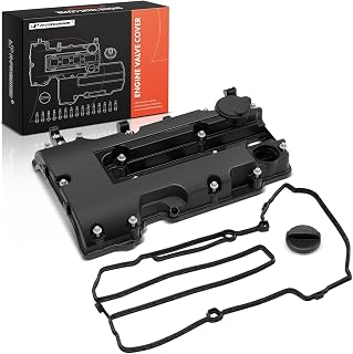 A-Premium 1.4L Turbo Engine Valve Cover, with Gasket & Bolts & Cap | Fits 2011-2021, Chevy Cruze Sonic Trax Volt, Buick Encore, Cadillac ELR, Replaces # 25198874, 55573746
