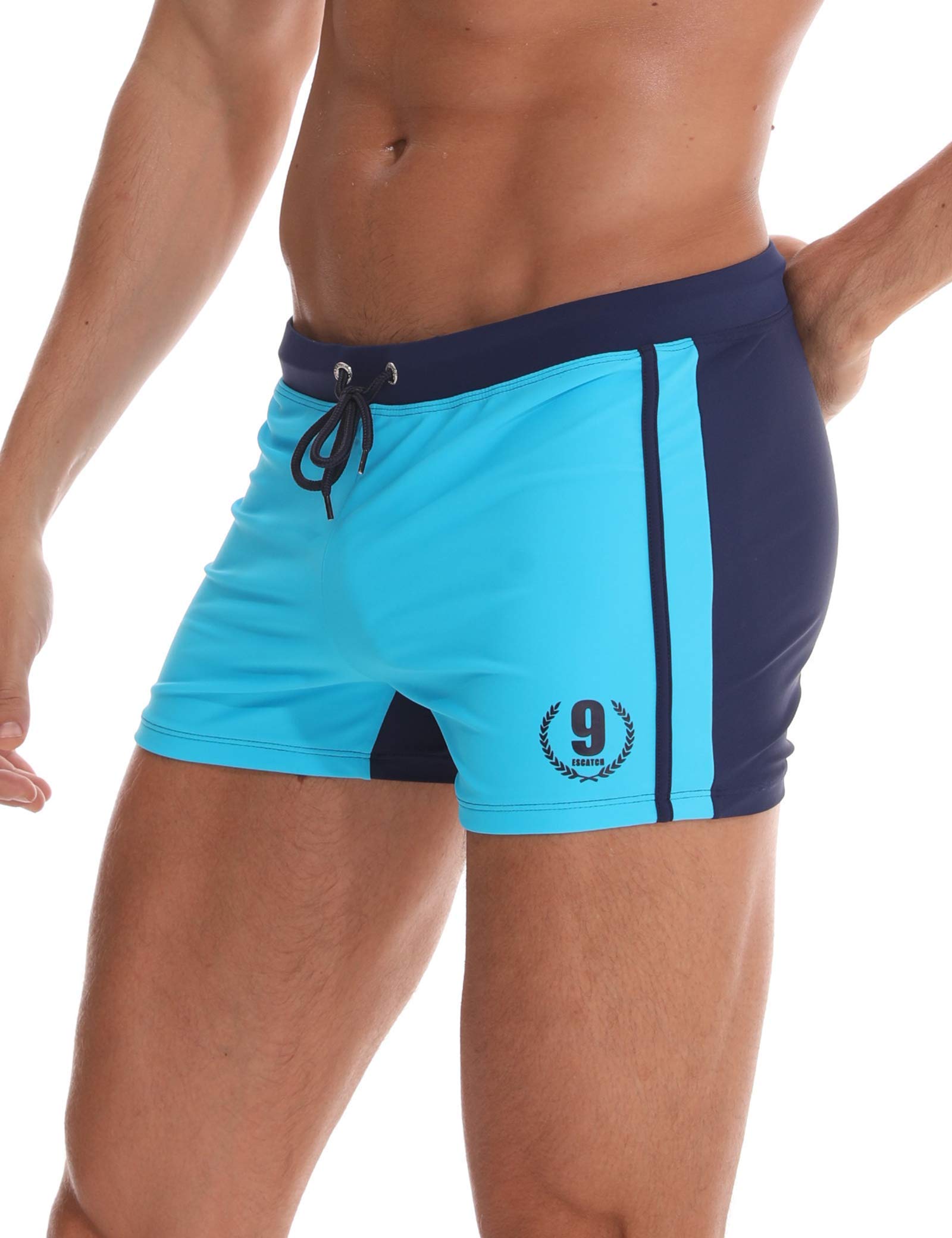 Arcweg Men's Swimming Trunks Shorts Sport Boxer Swimwear Boxers Underwear Drawst