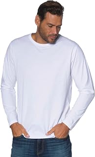 JP 1880 Men's Plus Size L-8XL Long Sleeve T-Shirt, Basic Collection, Oeko-TEX Label 702559