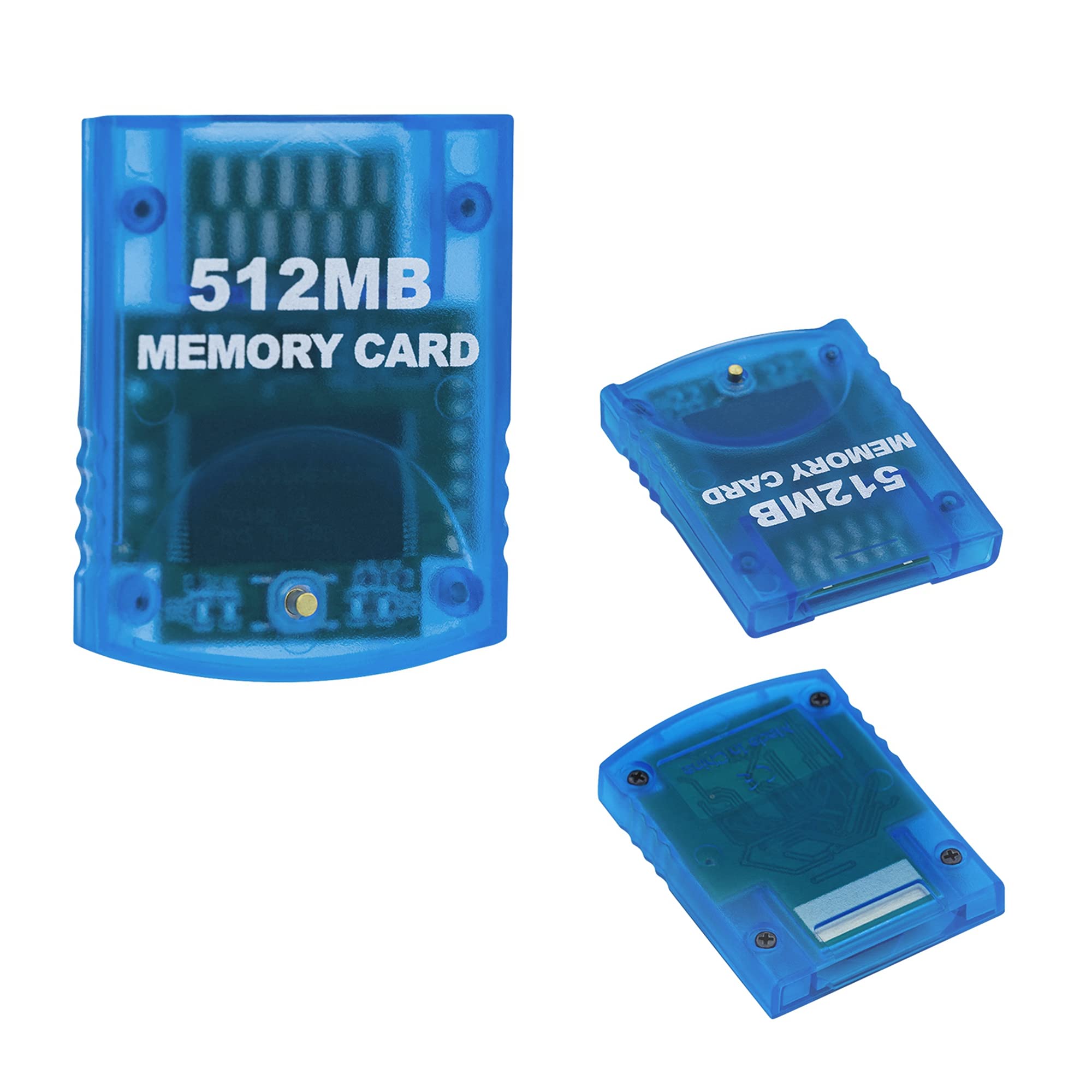 Tolesum Memory Card 512MB(8192 Blocks) 4 Data Areas for Gamecube and Wii Console