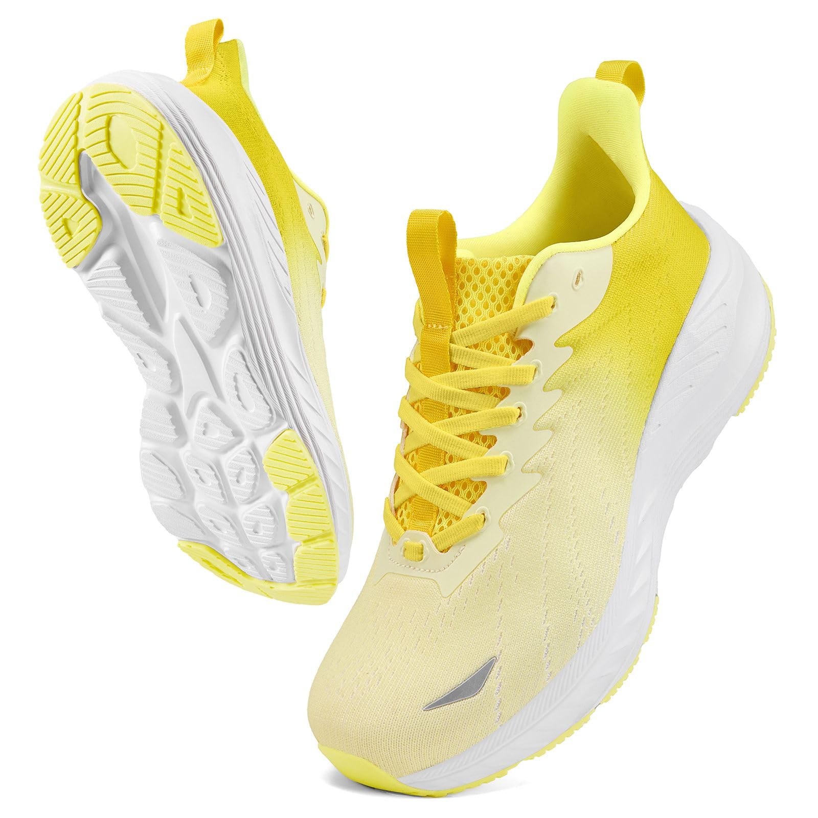 Women's Slip On Sneakers, Wide Arch Support Non Slip Walking Shoes