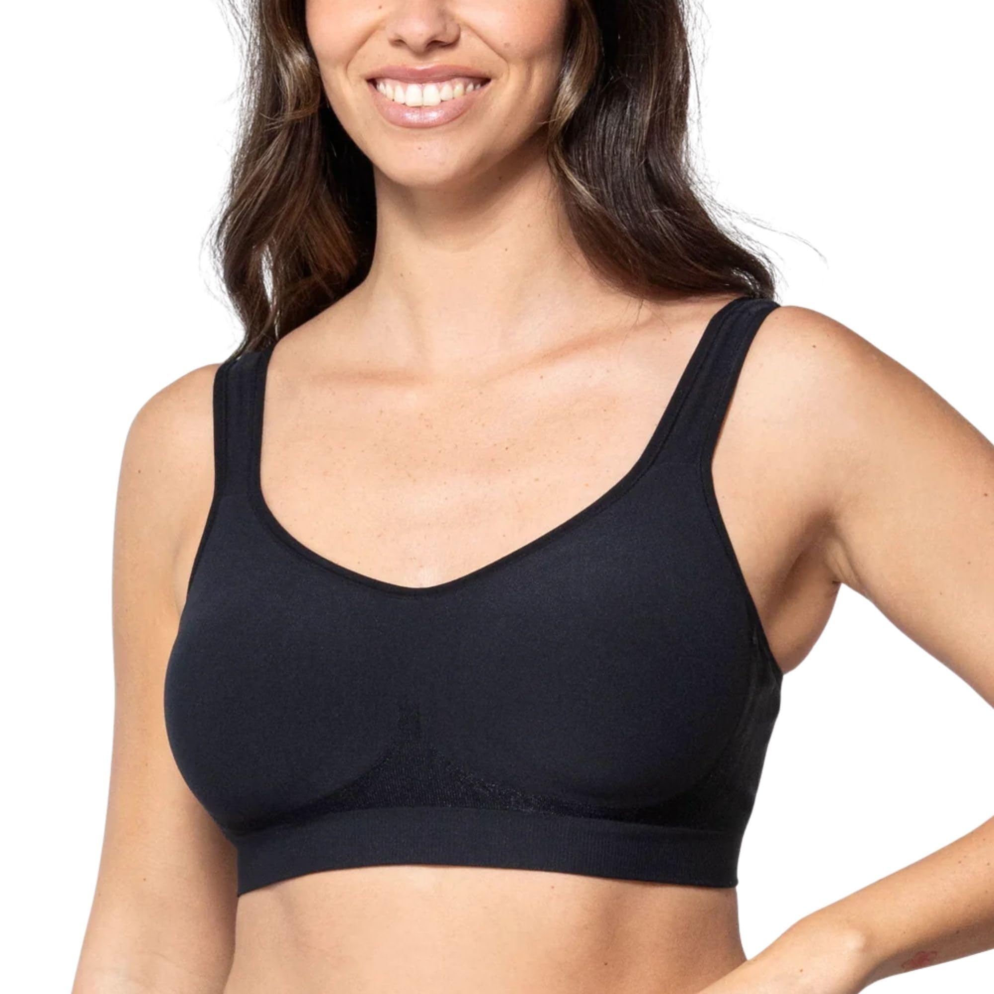 Underoutfit Everyday Wireless Compression Bras for Women - Small to Large Sizes