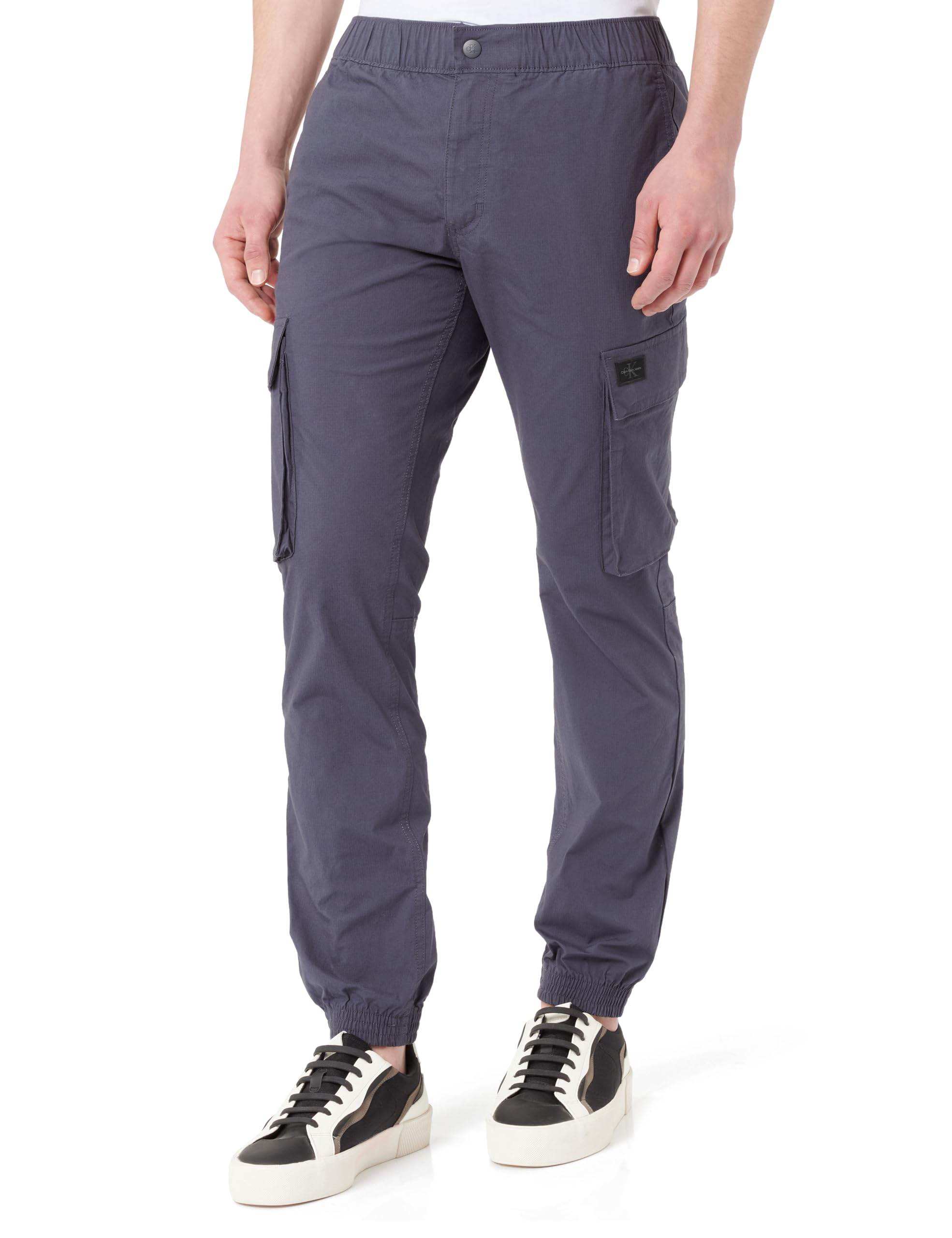 Calvin Klein Pantalon Cargo Homme Skinny Fit avec Poches