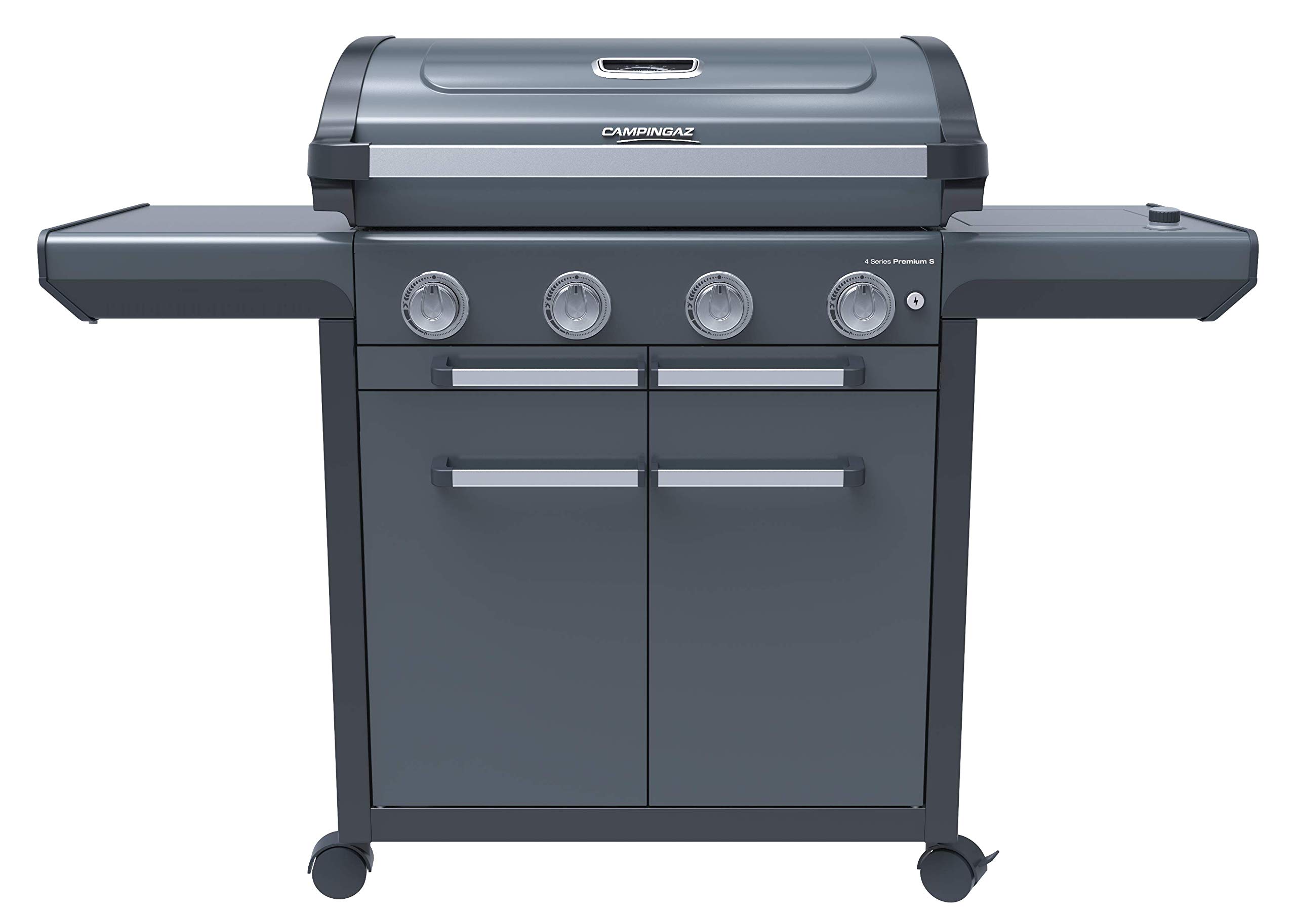 Campingaz Gas BBQ 4 Series Premium S, Barbecue Gas Grill with 4 Stainless Steel 