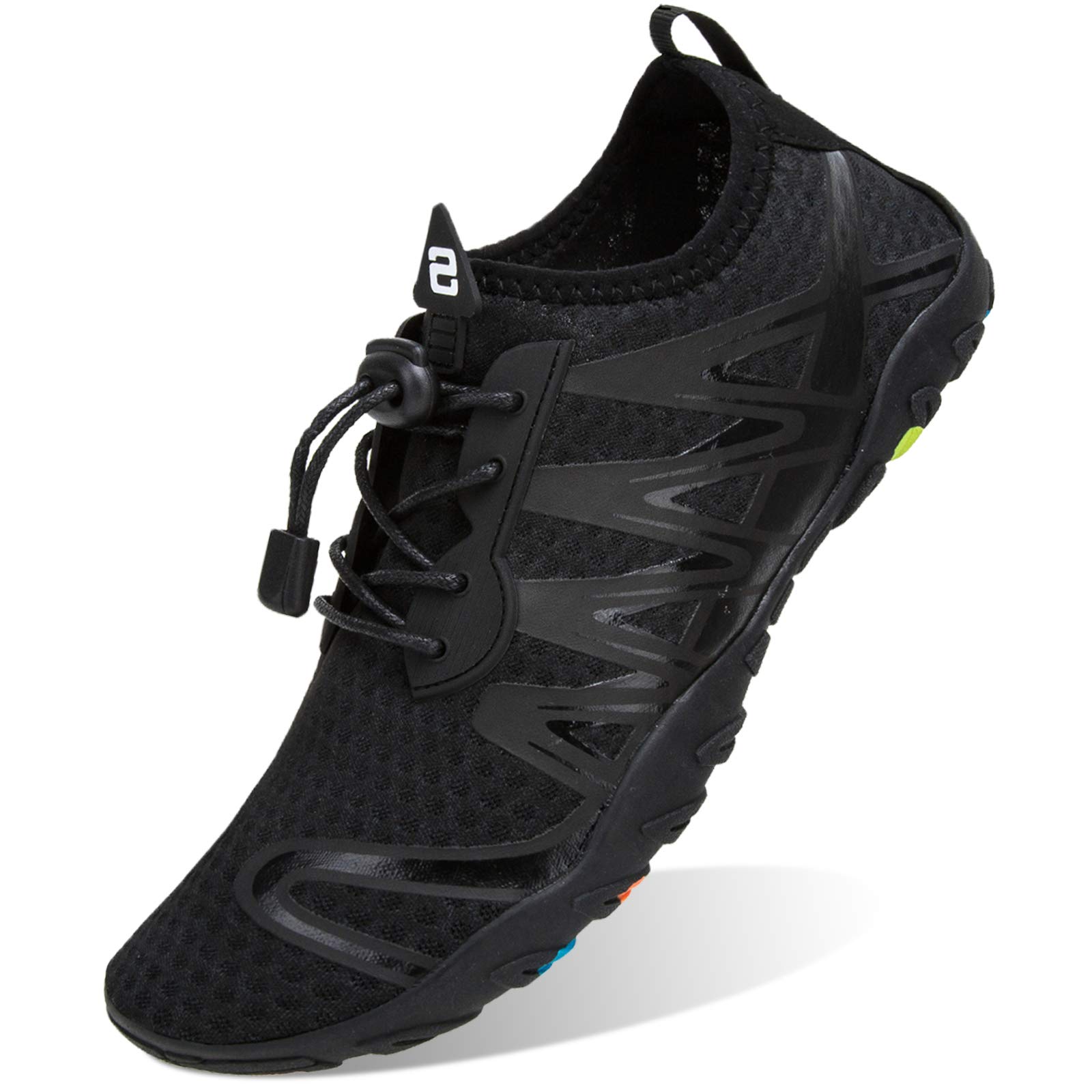 WateLves Water Shoes Mens Womens Barefoot Beach Swim Shoes Quick-Dry Aqua Socks 