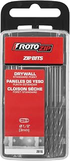 Roto Zip ZB16 1/8-Inch Standard Point Drywall Cutting Zip Bit, 16-Pack