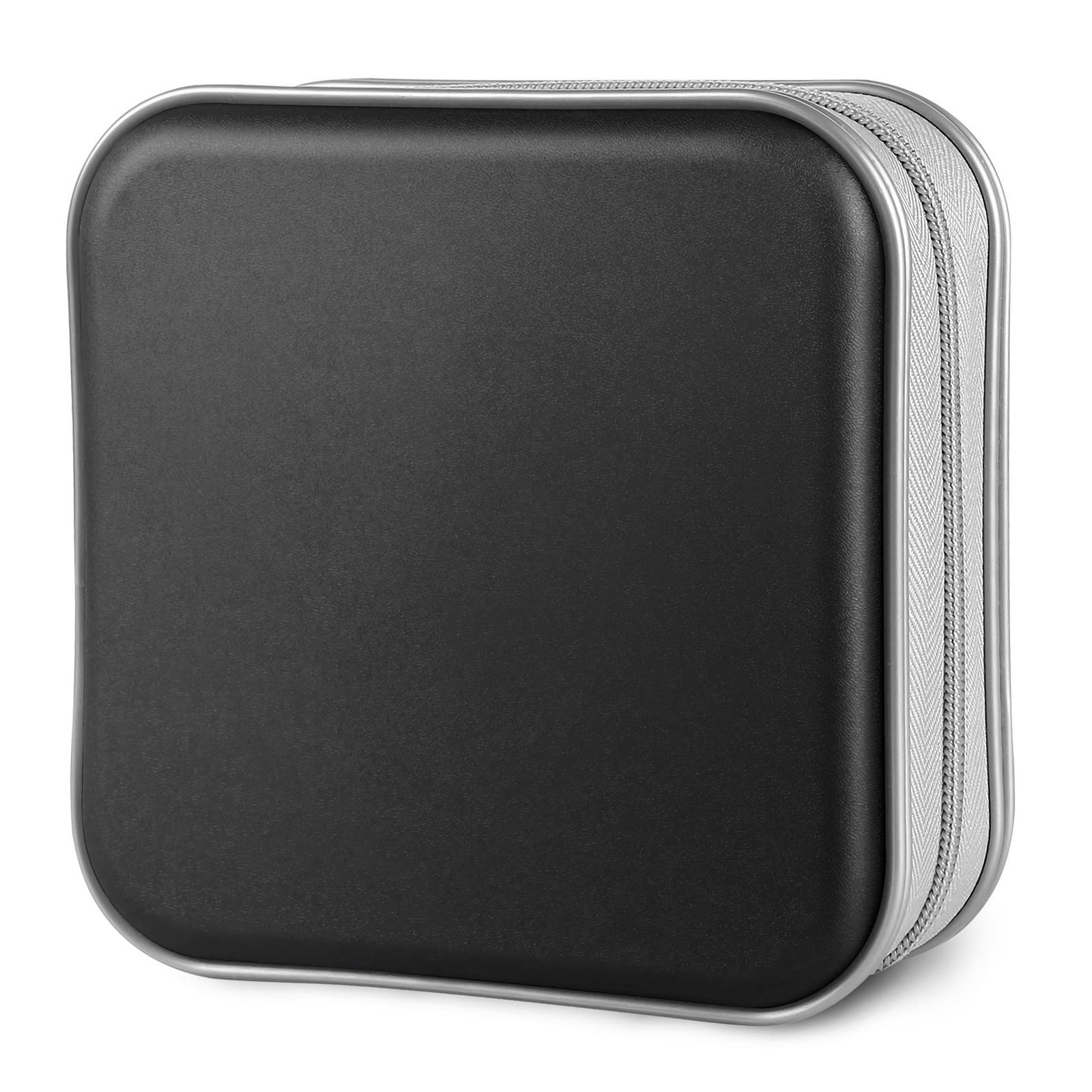 Siveit CD/DVD Cases 40 Capacity Disc Storage Binder for Car(Black) | Holders Wal