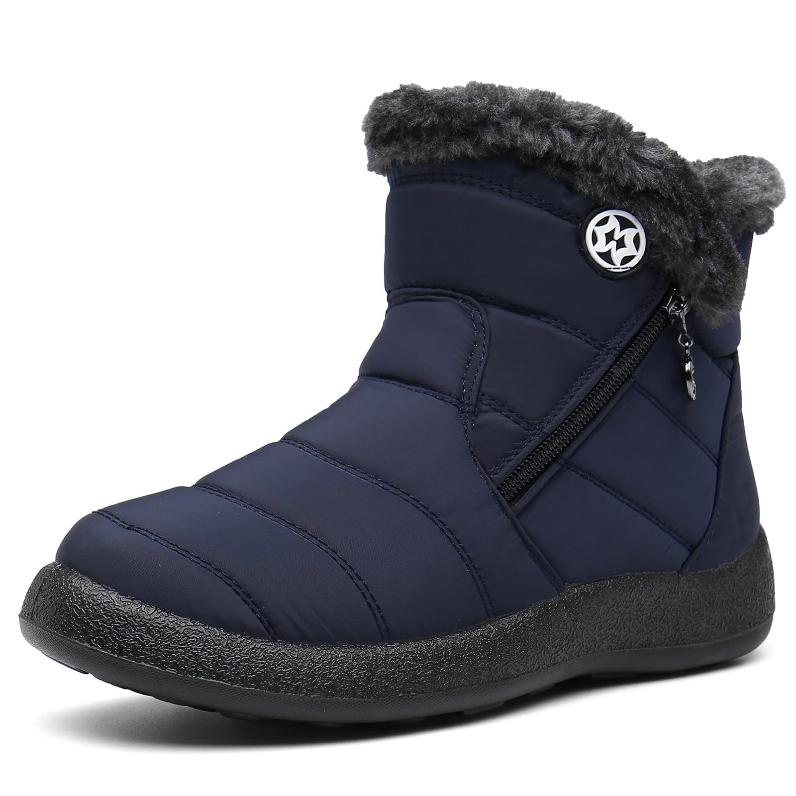 Hsyooes Women's Snow Boots Waterproof Winter Booties