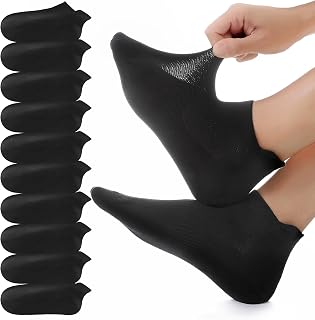YouShow 10 Pairs Ankle Socks Men Women Socks Sport Socks Men Cotton Running