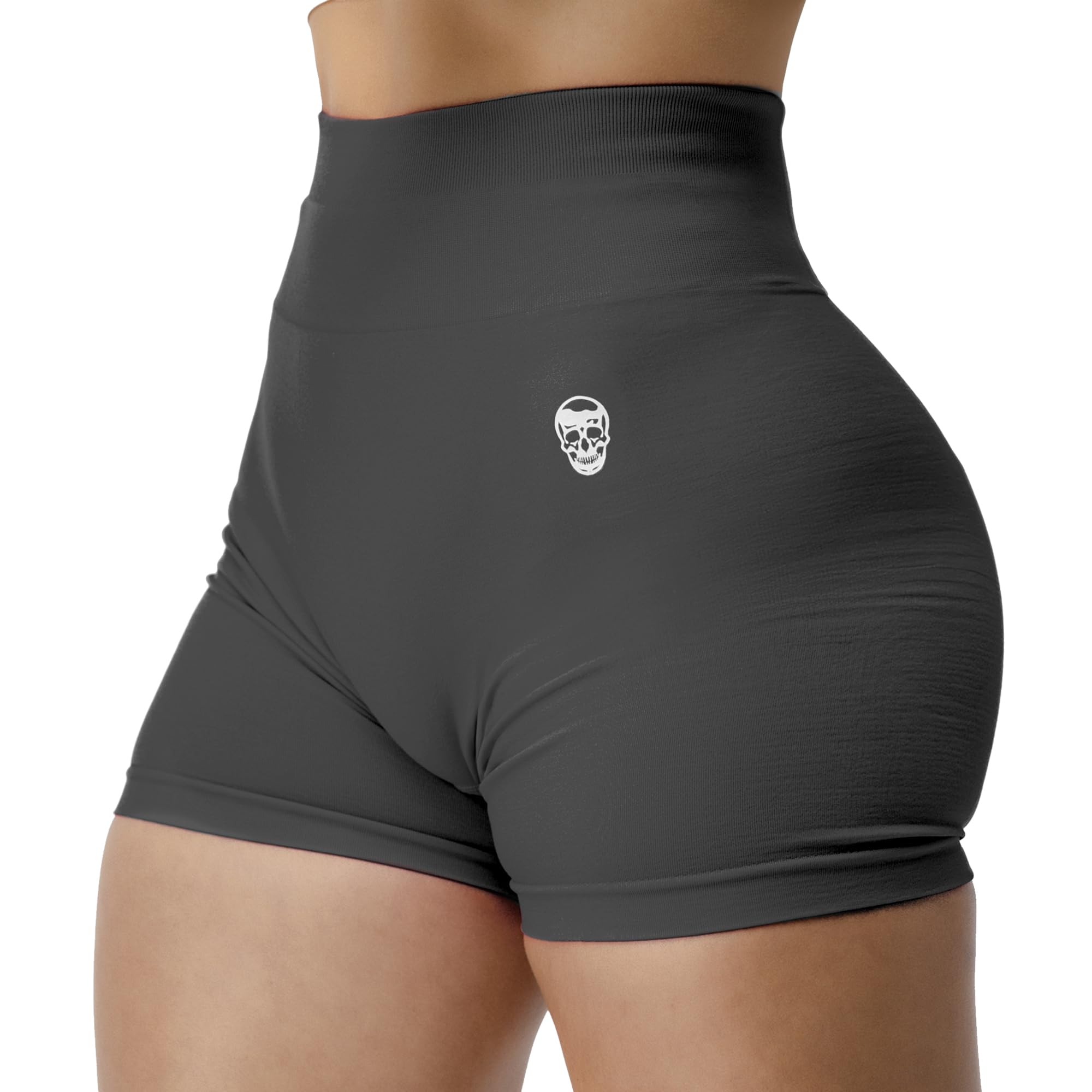 Gymreapers Infinity Seamless Workout Shorts High Waist Biker Shorts for Women At