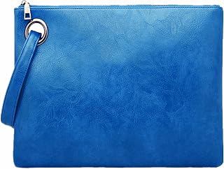 Evening Bags Purse Envelop Clutch Chain Shoulder Womens Wristlet Handbag Foldover Pouch black