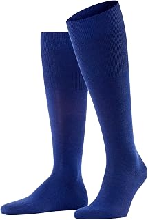FALKE Men's Airport Long Socks Wool Cotton Breathable