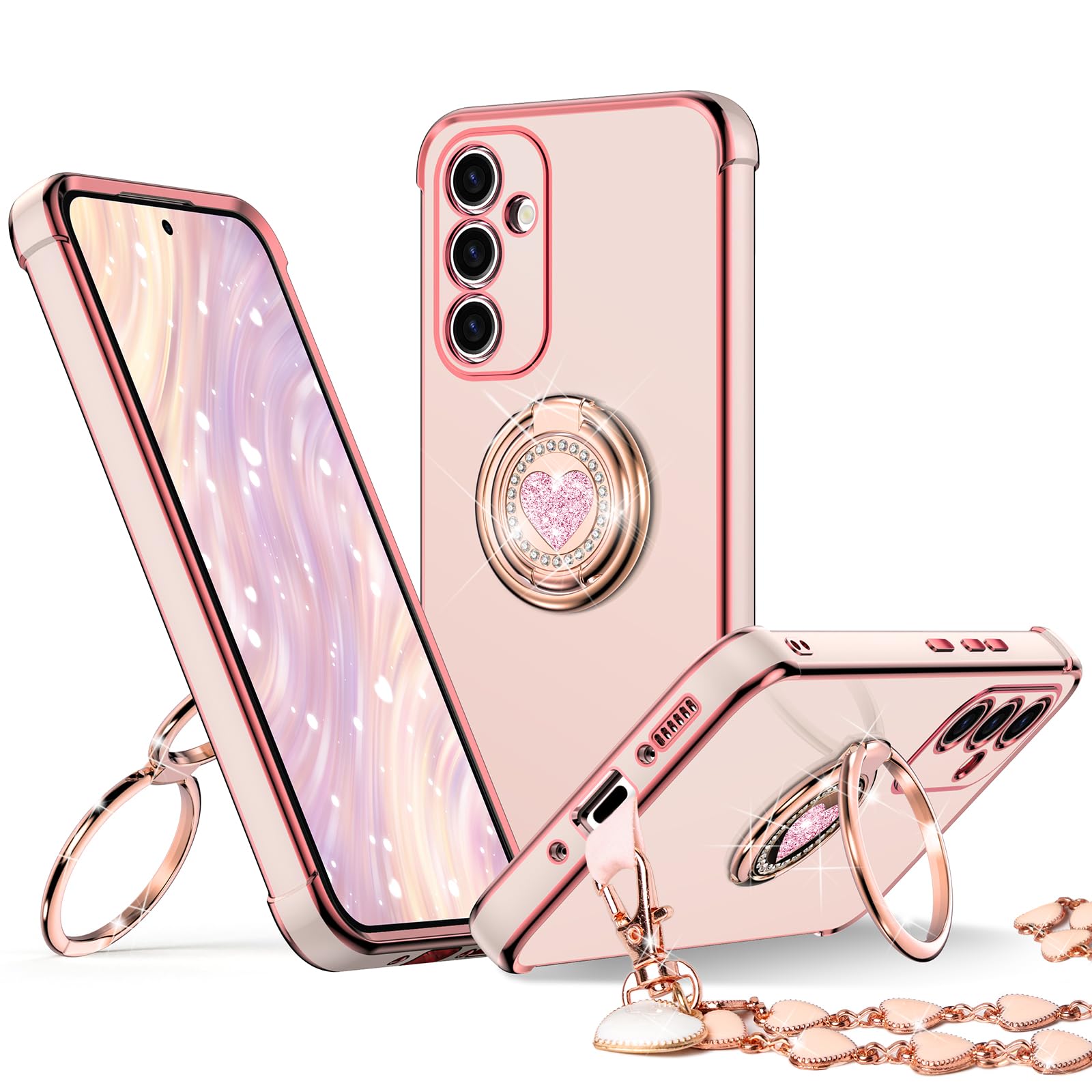 XYZ for Galaxy A35 5G Case with Stand, for Samsung Galaxy A35 Phone Case with Do
