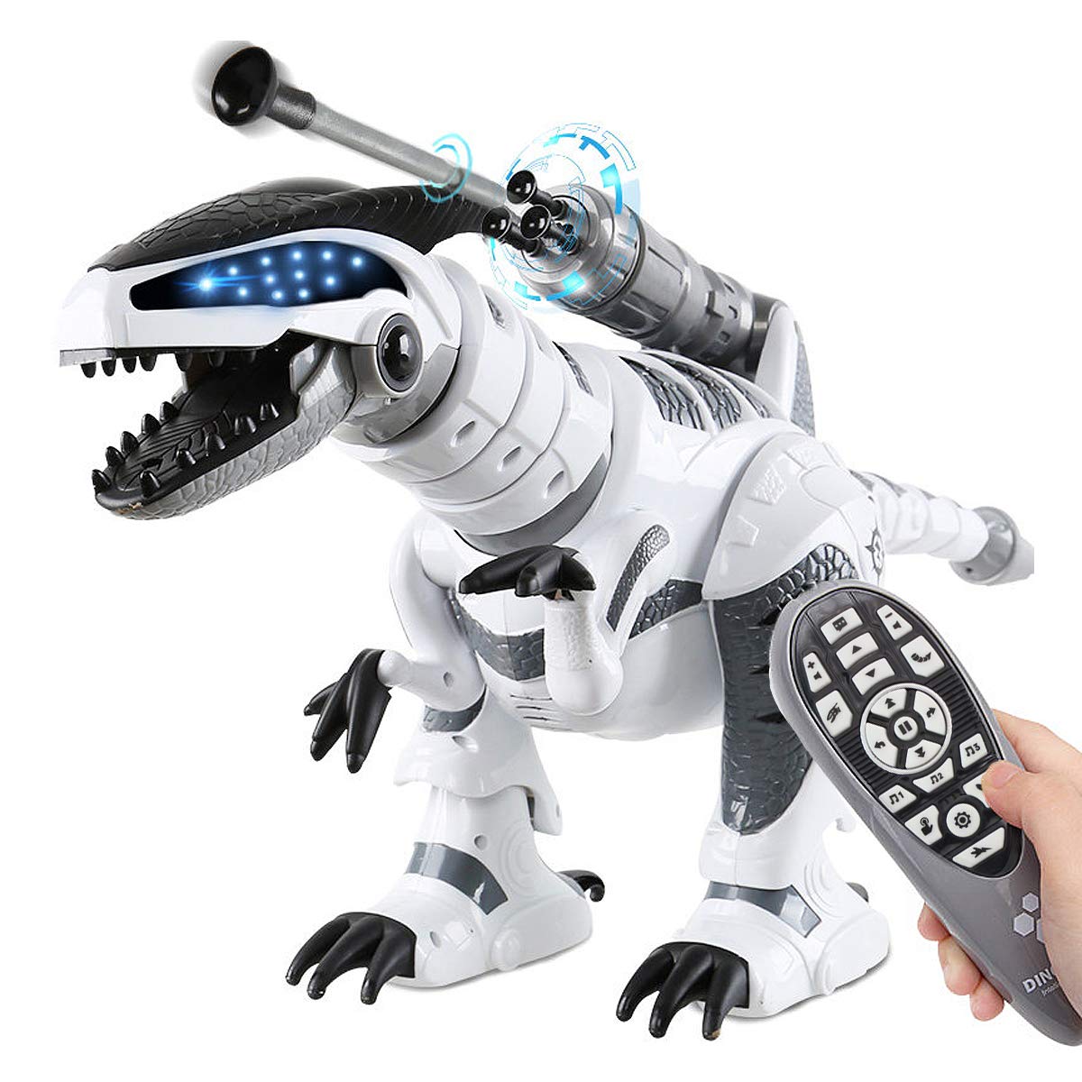 Fistone RC Robot Dinosaur Intelligent Interactive Smart Toy Electronic Remote Co