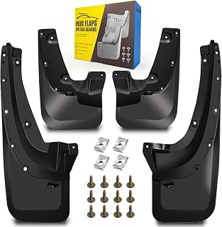 QUYDDC Mud Flaps Fit for 2003-2009 Toyo-ta 4Runner (Fit Sport /SR5, Not fit Limited), Not Fit with Running Boards/Side Skirts, Dedicated Mudguard for Four Seasons Universal Protection, Front and Rear
