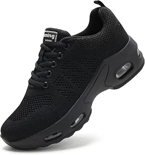Myztra Women's Breathable and Lightweight Running Shoes with Cushioning Air Comfortable and Non-Slip Women's Sneakers Outdoor Trekking Fitness Shoes