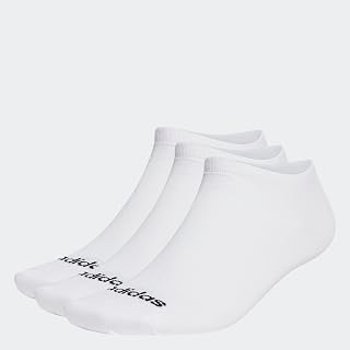 adidas Unisex Fine Linear Low Cut Socks, 3 Pairs