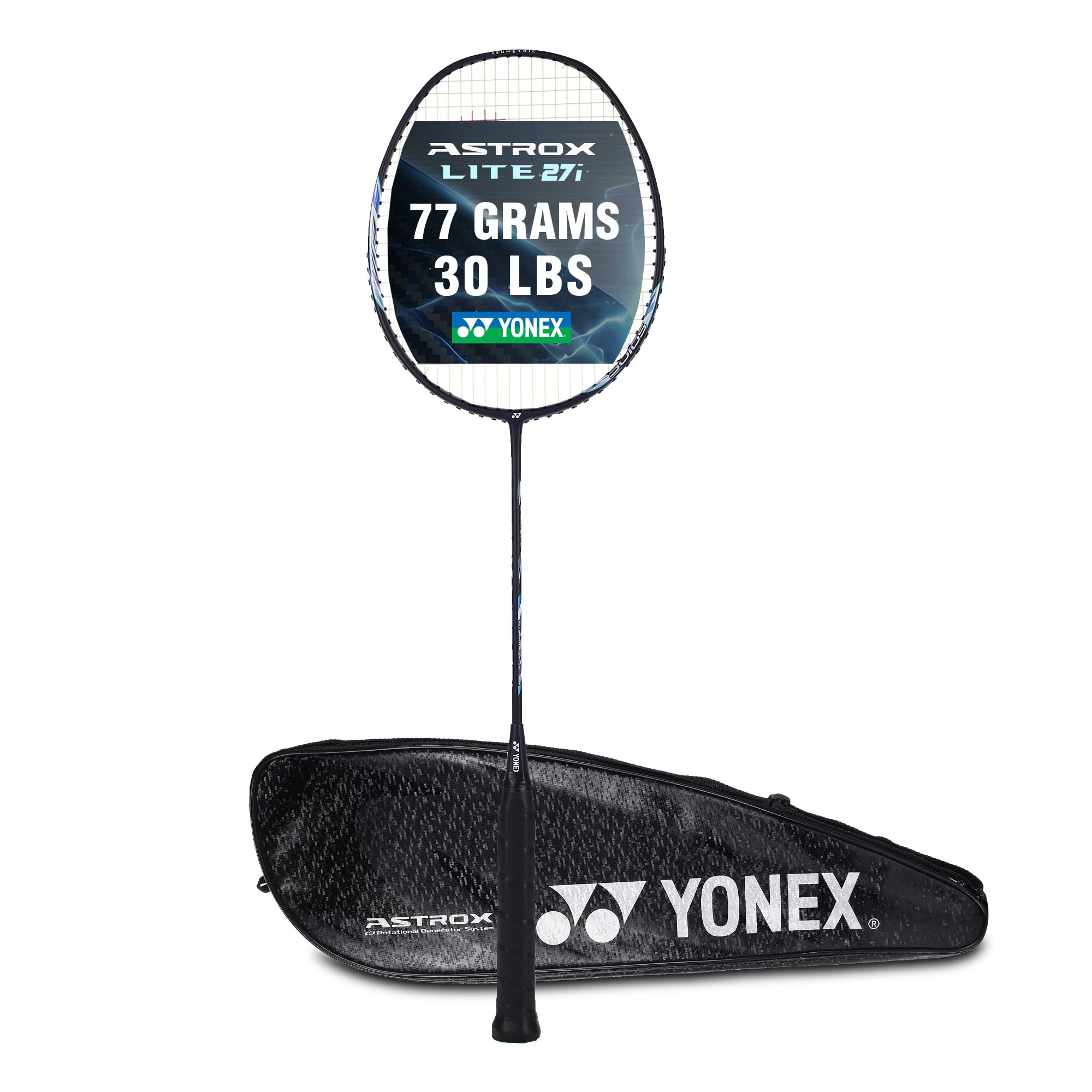 YONEXYONEX Astrox Smash Badminton Racket, black/red