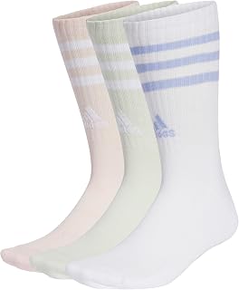 adidas Unisex Quilted Socks 3-Stripes (3 Pairs)