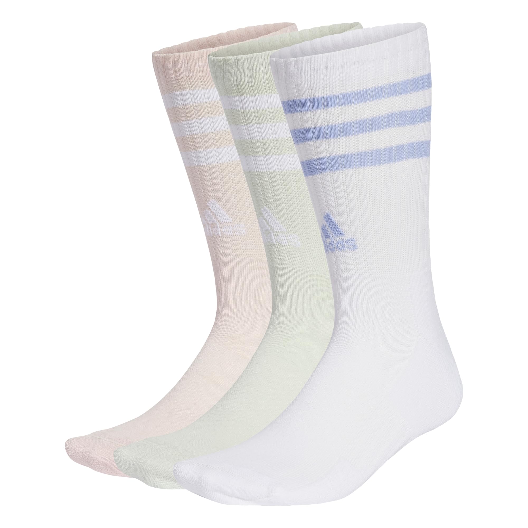 adidas Unisex Quilted Socks 3-Stripes (3 Pairs)
