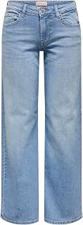 ONLY Onljudy-o LW Wide Leg Dnm Tai433 Noos - Onljudy-O LW Wide Leg Dnm Tai433 Noos Women