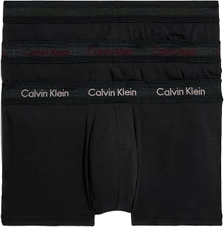 Calvin Klein Low Rise Trunk 3pk 0000u2664g Boxer a Vita Bassa Uomo (Pacco da 3)