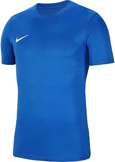Nike Dri-FIT Park 7 Short Sleeve Jersey T-Shirt, Training Wear, One Point, Plastic Shirt, Soccer, Futsal, Practice Wear, Game, Sportswear, Quick Drying, Sweat Absorbent, Breathable, Mesh, Slim Fit