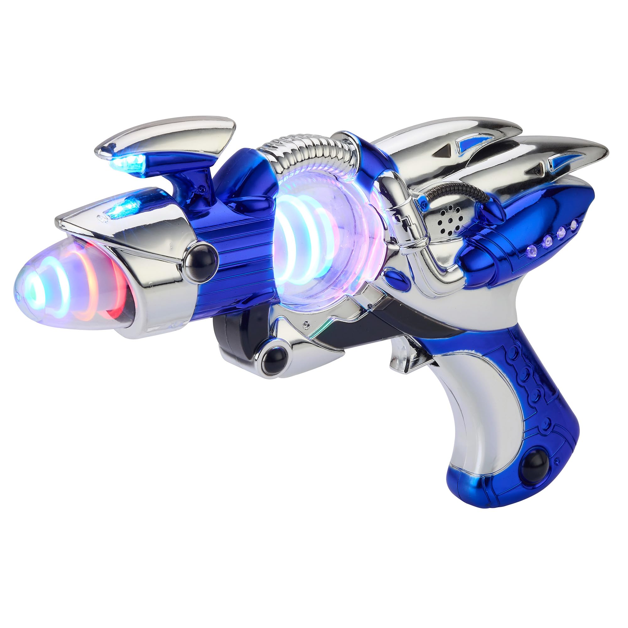 Blue Light-Up Noise Blaster - Alien Space Gun & Laser Ray Toy for Kids | Futuris