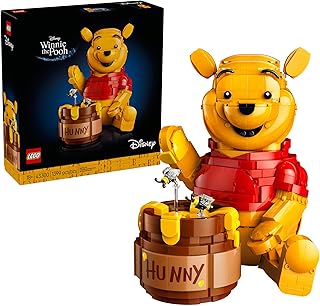 LEGO Disney Winnie the Pooh 43300 | Building Sets for Adults, Ages 18+, Collectible Model for Display, Bedroom & Book Shelf Decor, 1399 Pieces, Gift for Fans
