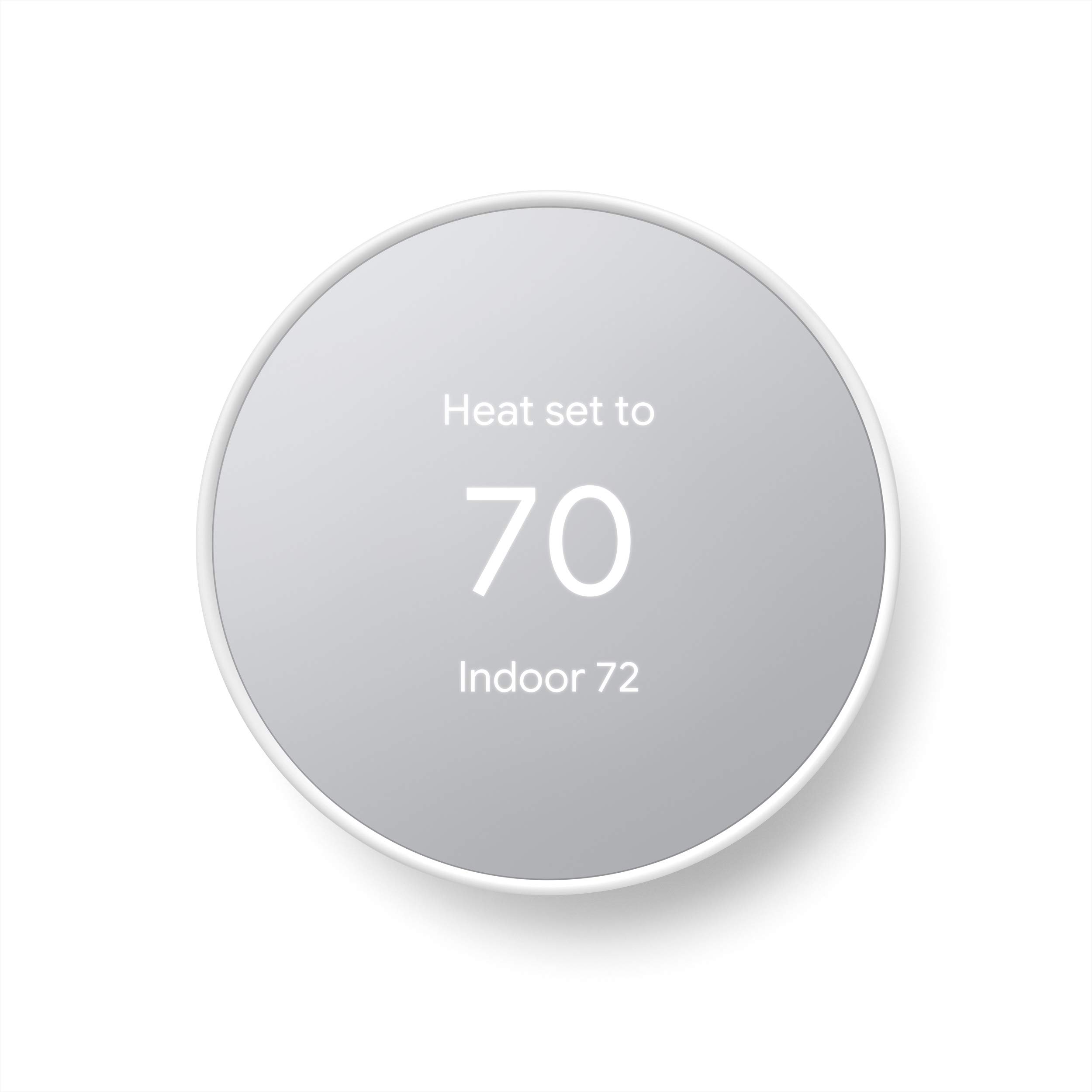 Google Nest Thermostat - Smart Thermostat for Home - Programmable Wifi Thermosta