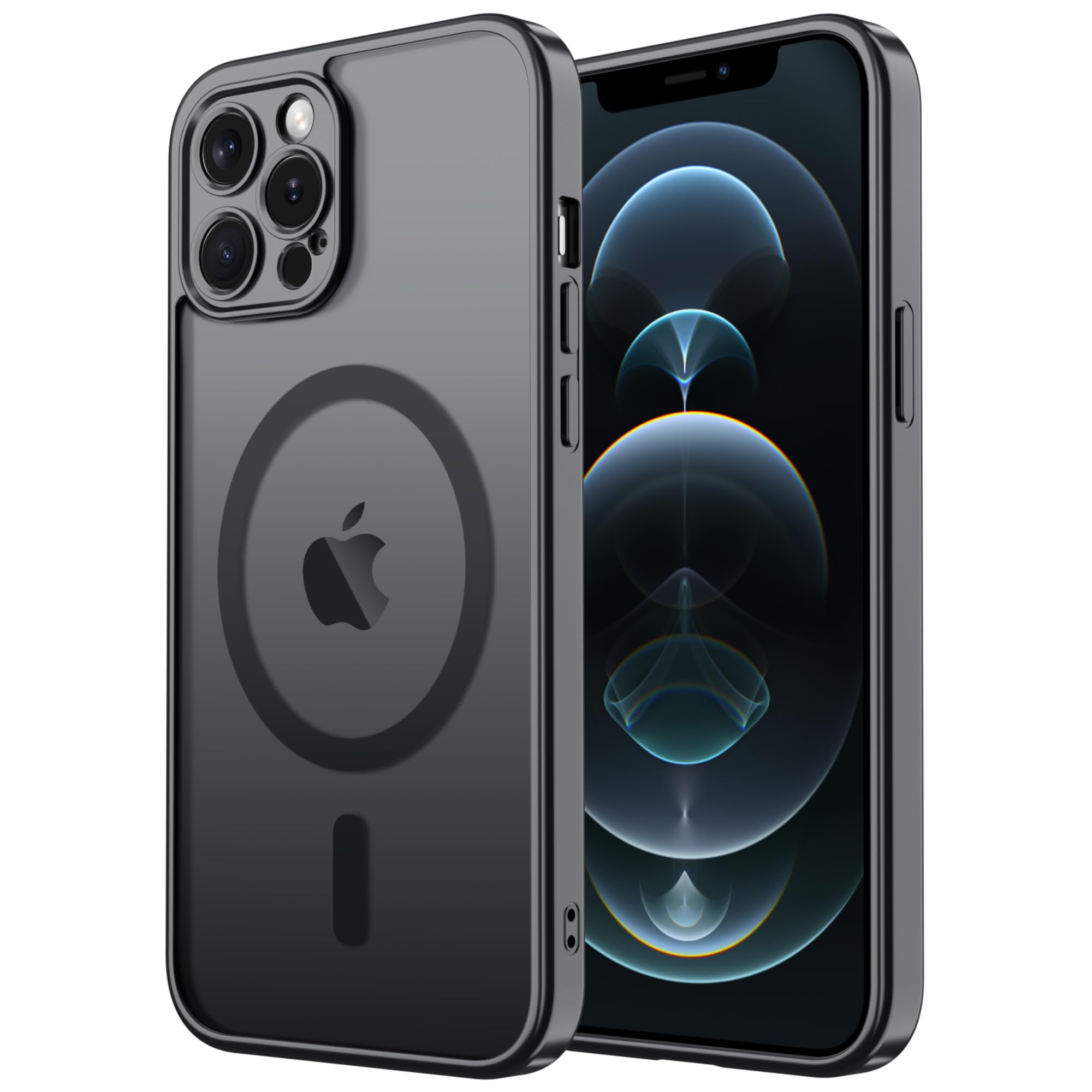 for iPhone 12 Pro Case[Compatible with MagSafe][Camera Protection][Military Grad