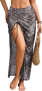 AI'MAGE Women Sheer Mesh Cover Up Swimwear Cover Up Long Beach Cover Up Swimsuit Cover Up Swimwear S-XXL