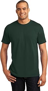 Hanes 5.2 Oz. 50/50 Comfortblend Xfffd Ecosmart Xfffd T Shirt Deep For..., Medium, Fo