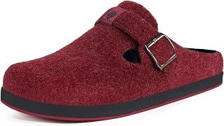 Sisttke Women's Men's Slippers Felt Slippers