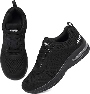 ziitop Running Shoes for Women Walking Shoes Athletic Air Cushion Tennis Shoes Ladies Non Slip Lightweight Fashion Sneakers Breathable Mesh Sport Shoes Girls Workout Casual Gym Jogging Shoes