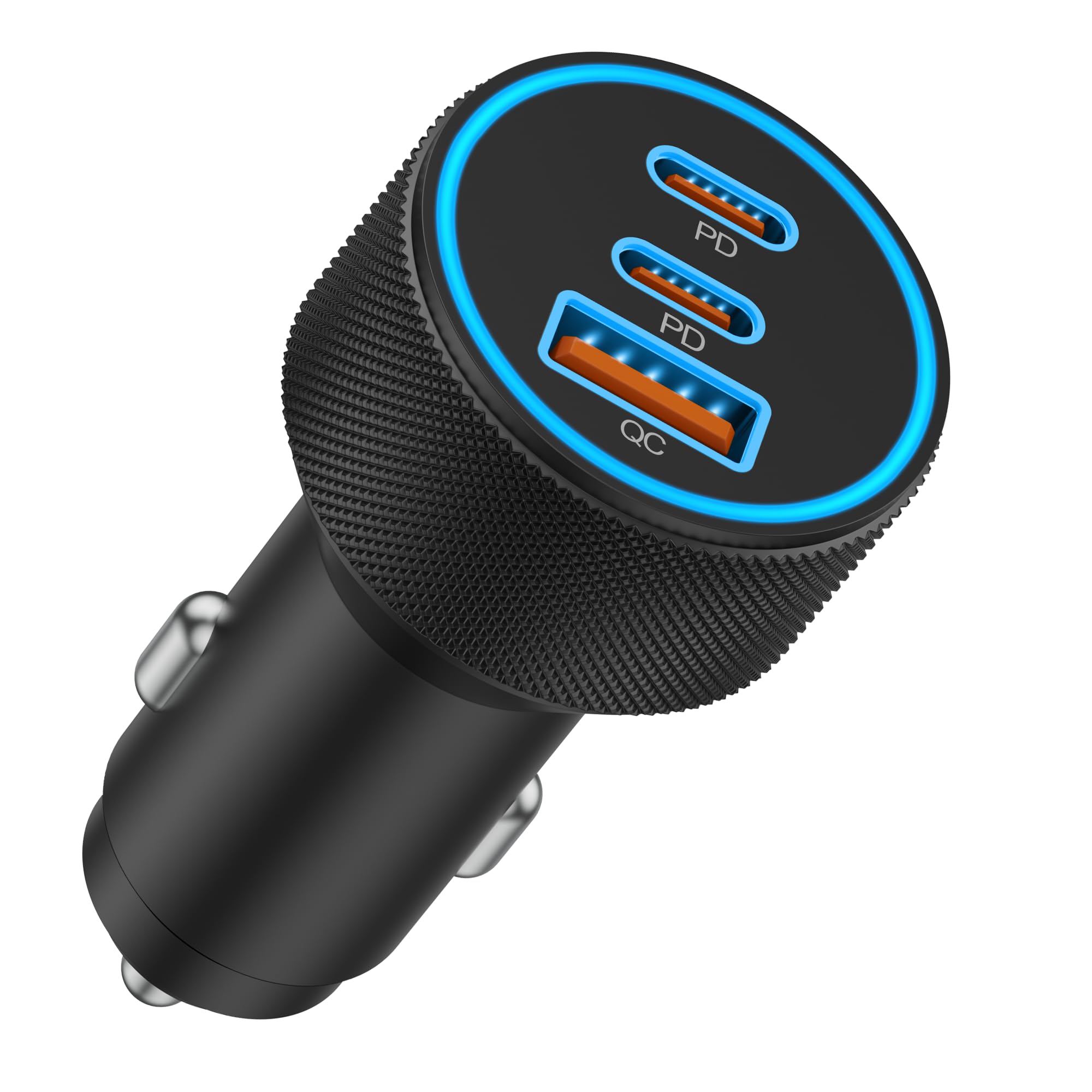 USB C Car Charger, 3-Port 67W Super Fast Charging Cigarette Lighter Adapter | Al