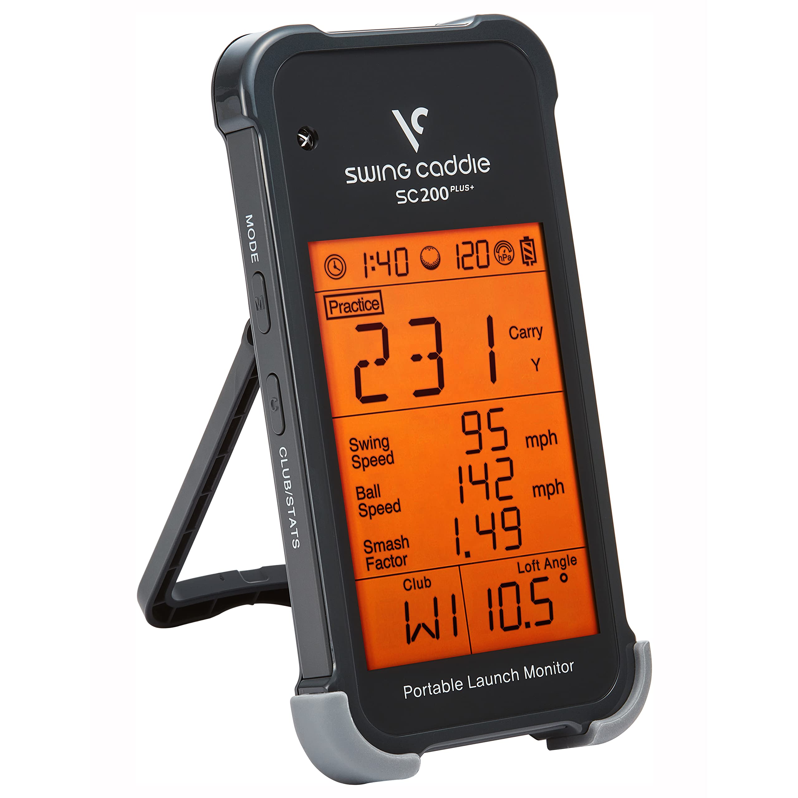 Voice Caddie Portable Golf Launch Monitor and Swing Analyzer with Real-Time Shot