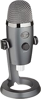 Logitech for Creators Blue Yeti Nano Premium USB Mic for Recording and Streaming – Shadow Gray (Renewed)