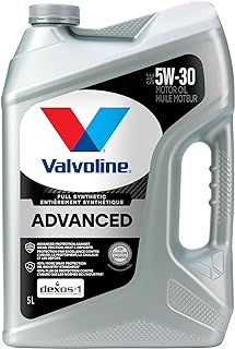 Valvoline Advanced Full Synthetic 5W30 Motor Oil 5L