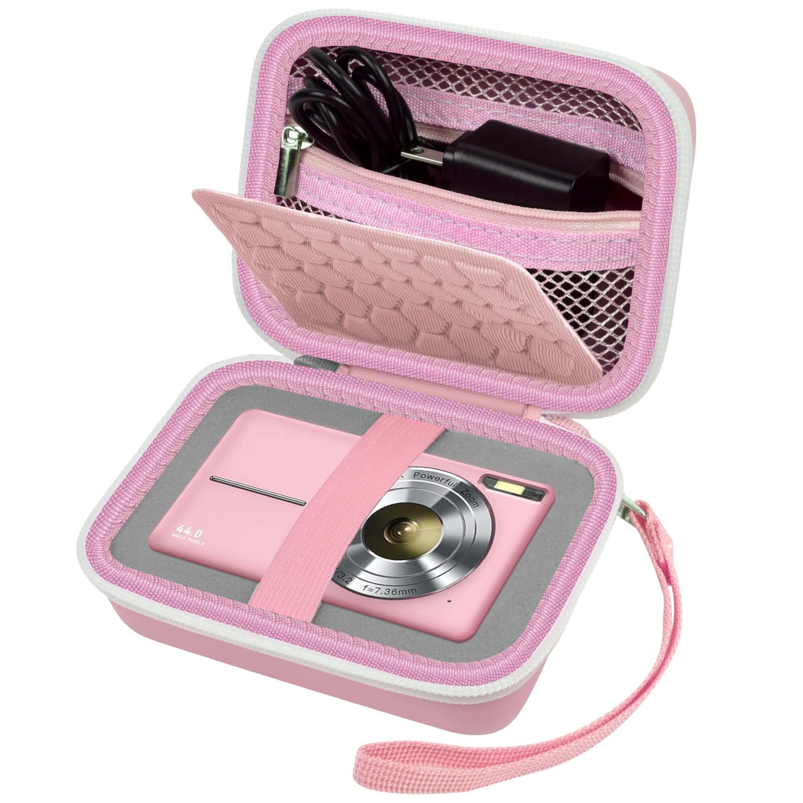 Comecase Digital Camera Case for Kodak PIXPRO FZ55/FZ45/ for CAMKORY, Pink | Har
