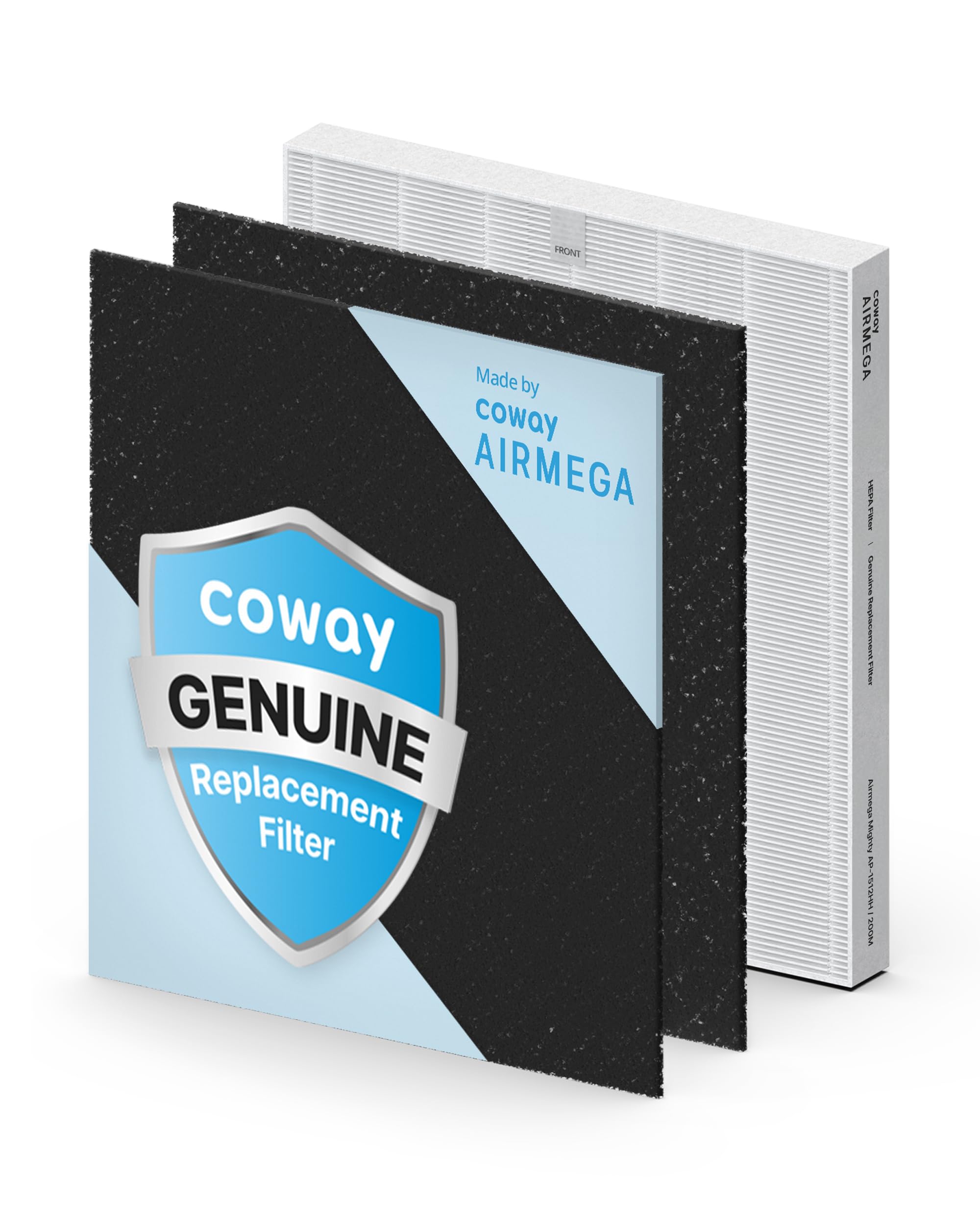 COWAY Airmega AP-1512HH & 200M Filter Replacement Set, HEPA Filter and Deodoriza