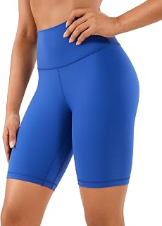CRZ YOGA Naked Feeling Biker Shorts 8"