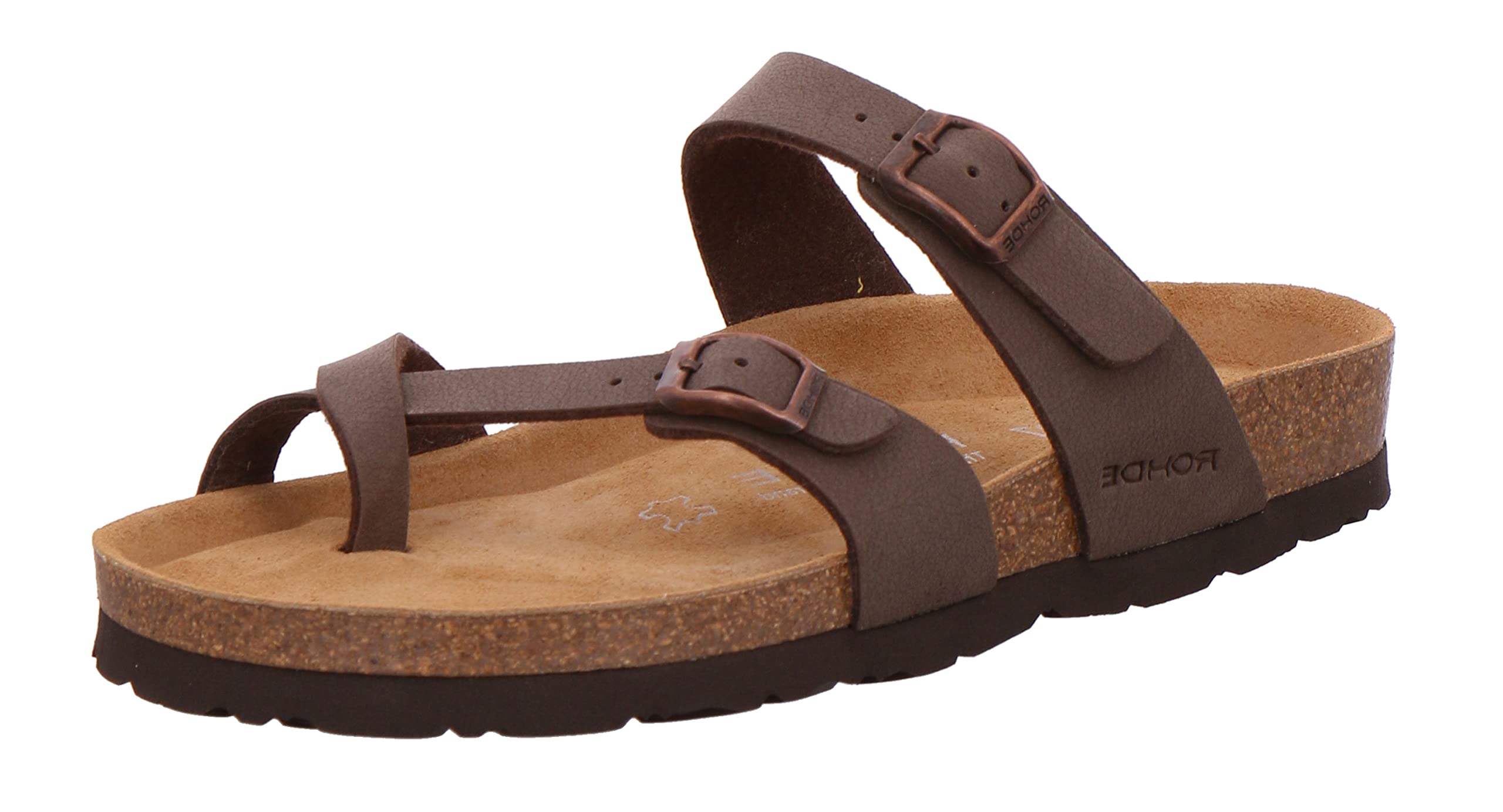 Rohde 5593 Alba Women's Toe Separator Mules Width G Perlato